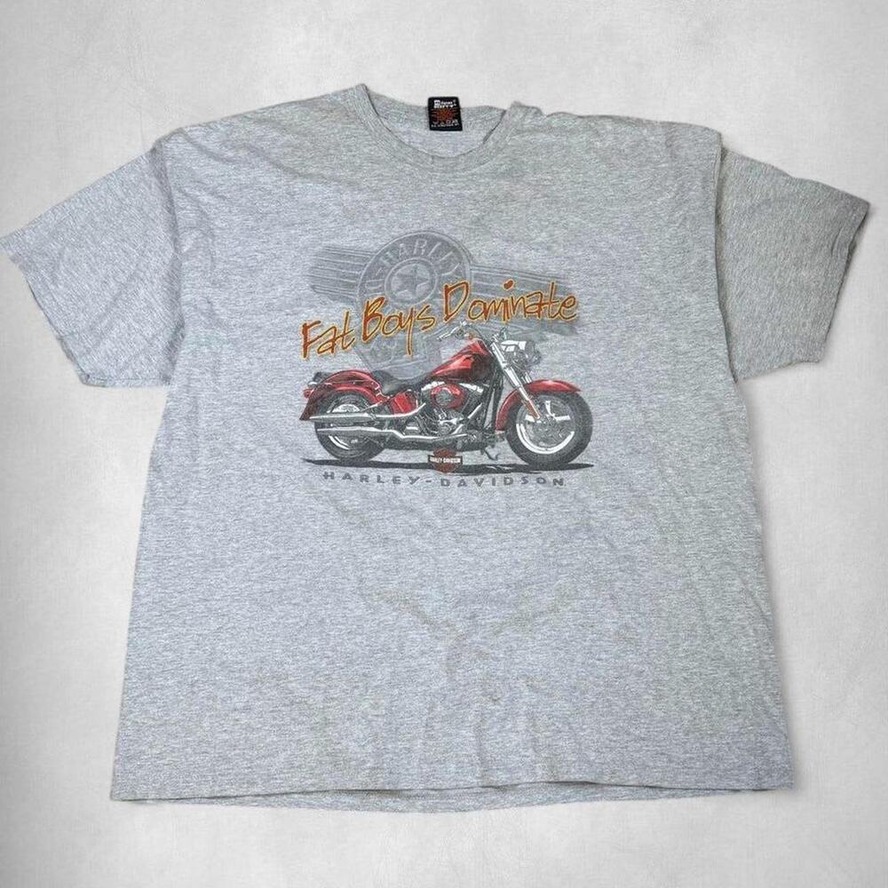 3XL | Vintage Harley Davidson Fat Boy Dominator T-Shirt